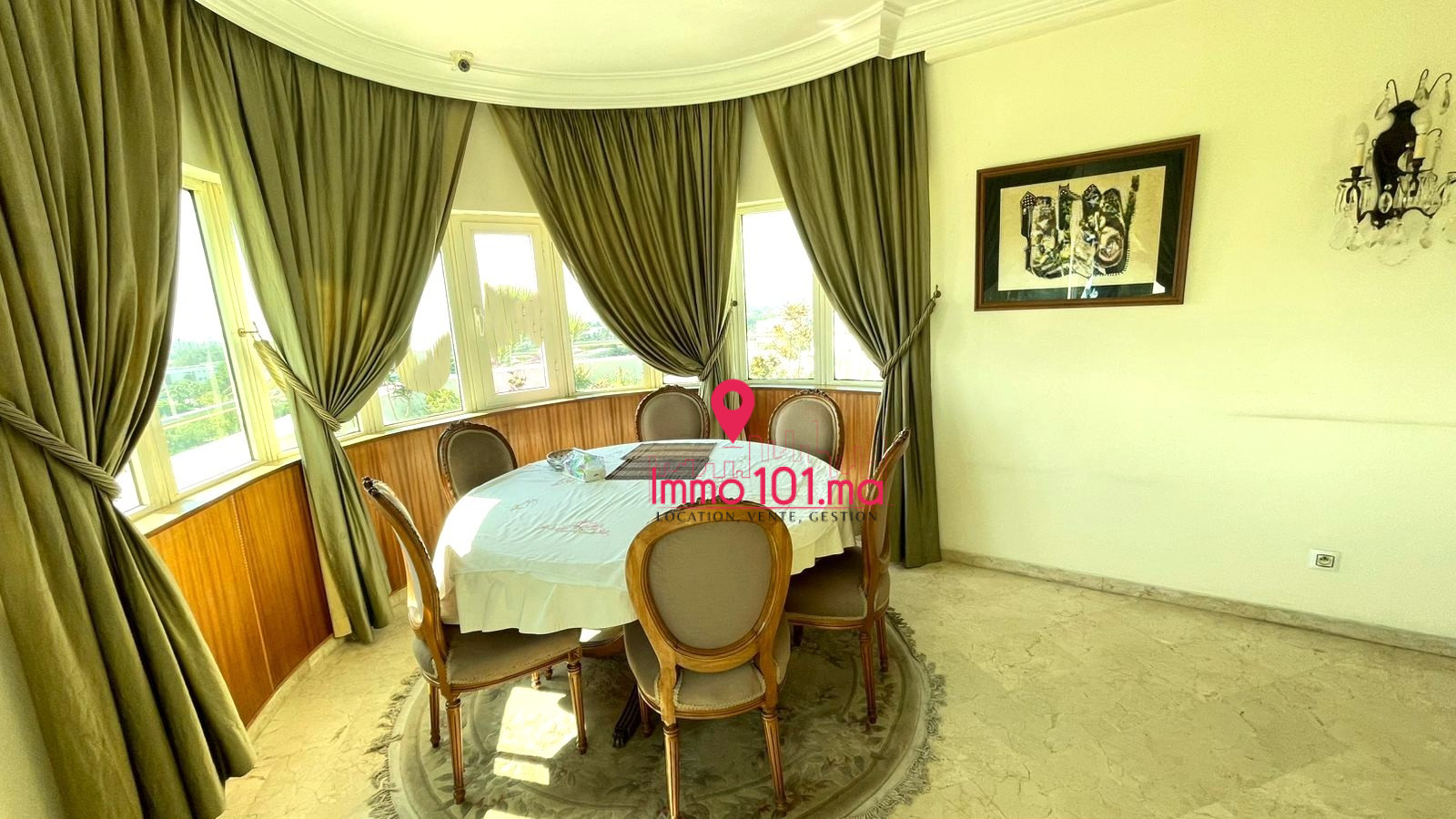 Appartement sans vis-à-vis à vendre au haut Agdal SIV2264